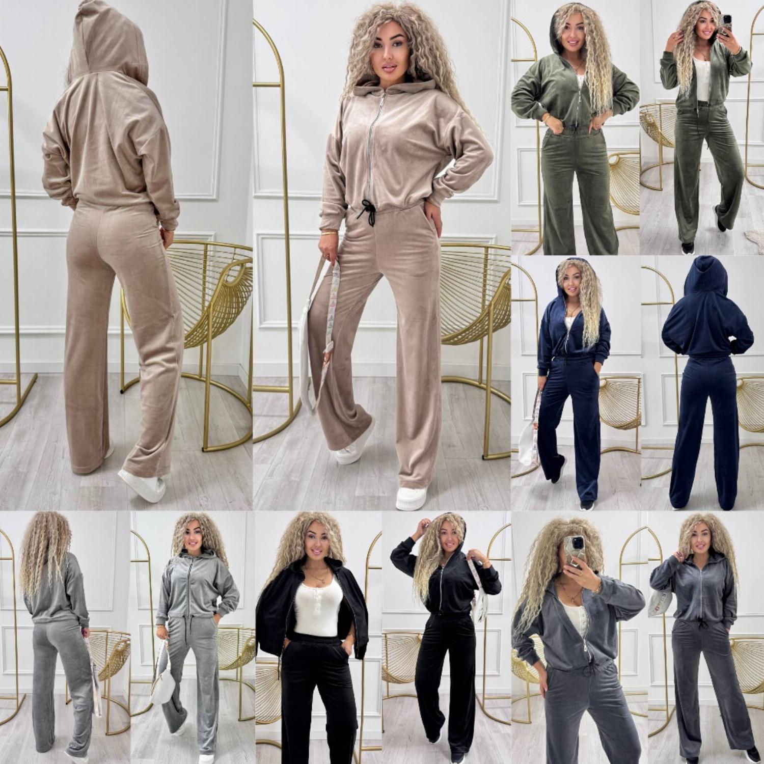 велюровый прогулочный костюм женский Милый дом